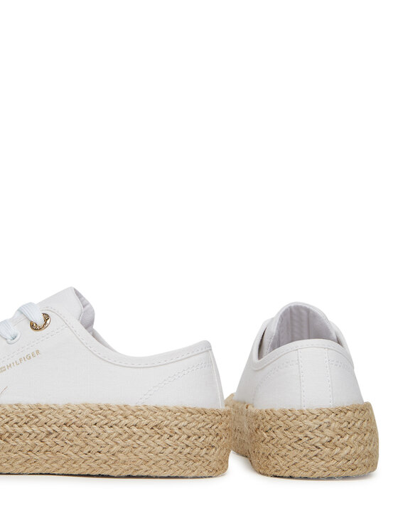 Tommy Hilfiger Tommy Hilfiger Espadrilės T3A9-33732-0890100 Balta