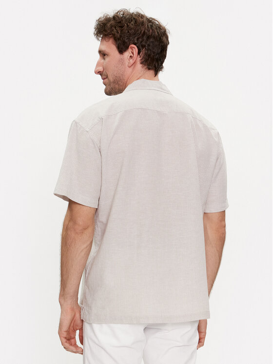 Jack & Jones Jack & Jones Košulja Summer 12248382 Bež Relaxed Fit
