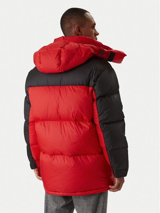 HUGO Hugo Pūkinė striukė Melmus2341 50495811 Raudona Regular Fit