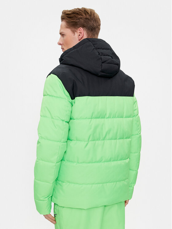 4F 4F Skijacke 4FAW23TTJAM307 Grün Regular Fit