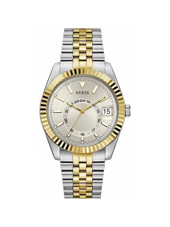 Guess Guess Zegarek GW0977G6 Srebrny
