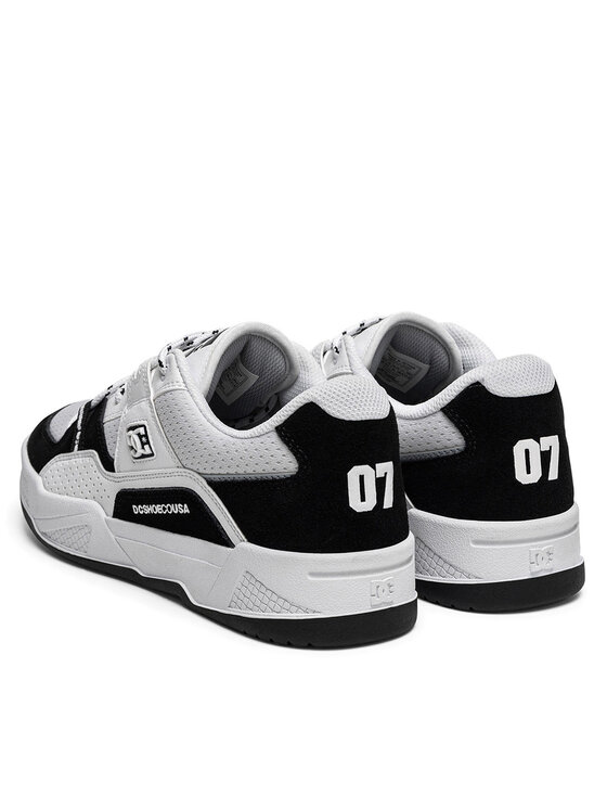 DC Shoes DC Shoes Sneakersy CONSTRUCT ADYS100822-BKW Biela