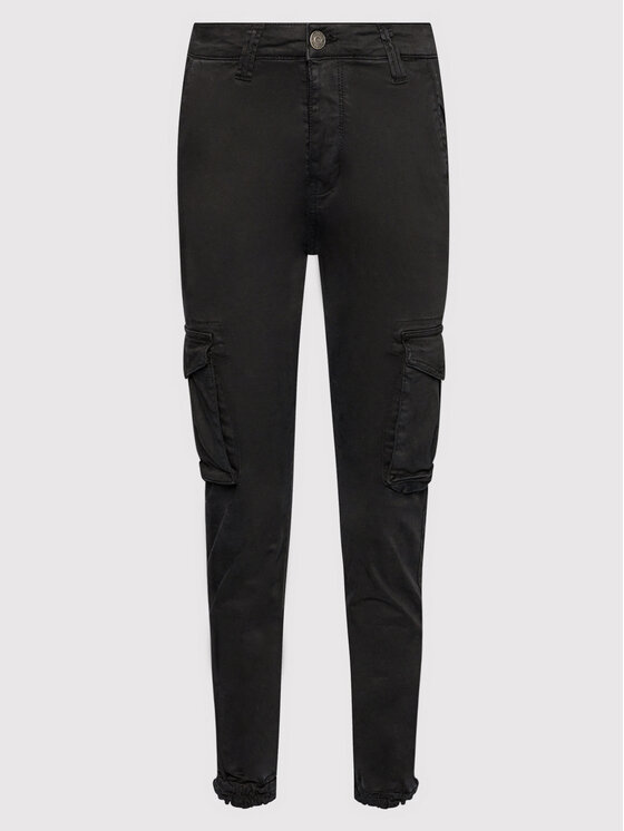 Alpha Industries Alpha Industries Hlače iz tkanine Field 118010 Črna Regular Fit