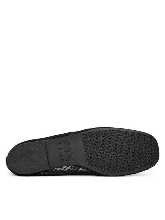 Tommy Jeans Tommy Jeans Μπαλαρίνες Tjw Mesh Maryjane Ballerina EN0EN02872 Μαύρο