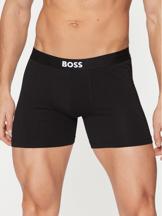 BOSS BOSS 3 darab boxer BOSS ONE 50544272 Fekete