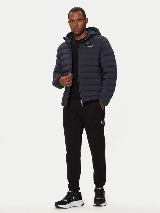 EA7 Emporio Armani EA7 Emporio Armani Pehelykabát 6DPB16 PNHAZ 1562 Sötétkék Regular Fit