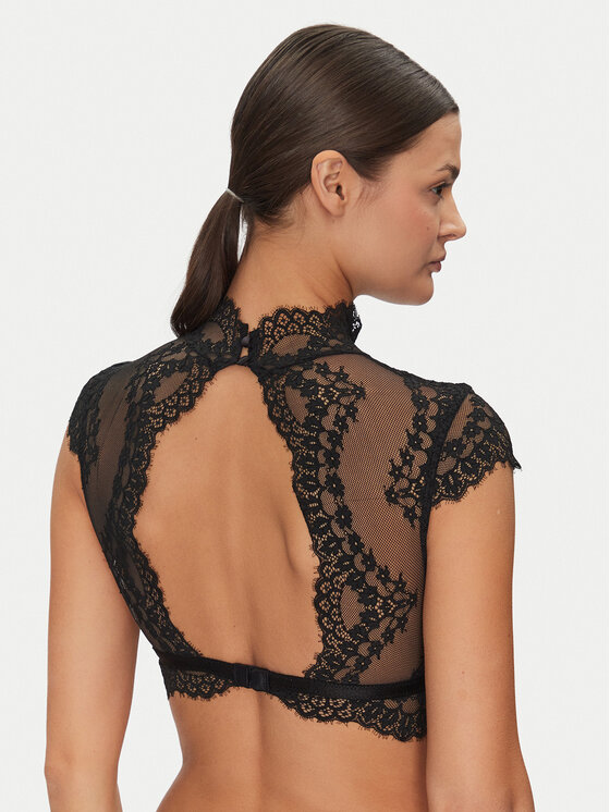 Hunkemöller Hunkemöller Biustonosz top Daisy 205499 Czarny
