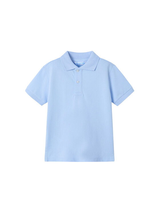 Mayoral Polo 150 Celeste Regular Fit, taglia : 7Y