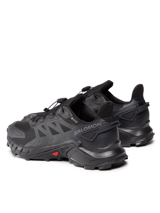 Salomon Salomon Παπούτσια για Τρέξιμο Supercross 4 Gtx GORE-TEX 417316 26 V0 Μαύρο