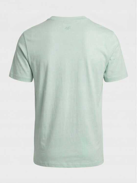 4F 4F T-Shirt Z-TTSHM3947-3 Zielony Regular Fit
