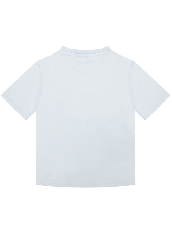 Guess Guess T-Shirt H01T03 K82E0 Modrá Regular Fit