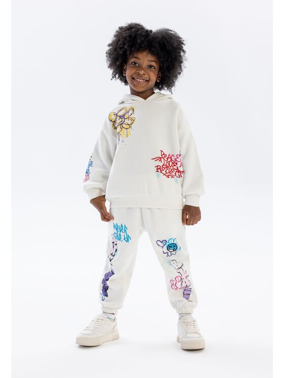 minoti minoti Dres 20fleece55 Biały Regular Fit