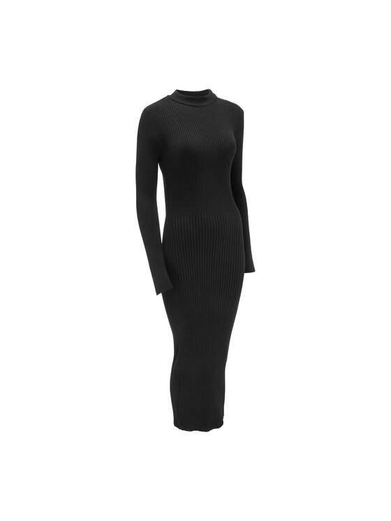 La Mania La Mania Vestito da giorno MILA Nero Classic Fit