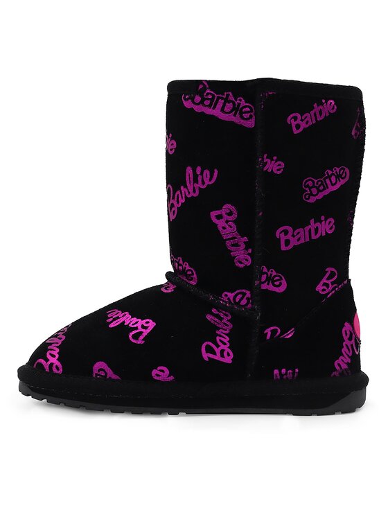 EMU Australia EMU Australia Śniegowce Barbie Wallaby Print Lo K12904 Czarny