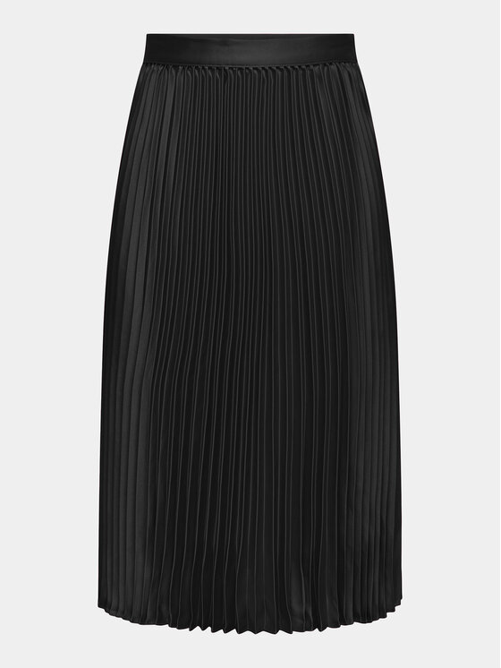 JDY JDY Fustă plisată 15309865 Negru Regular Fit