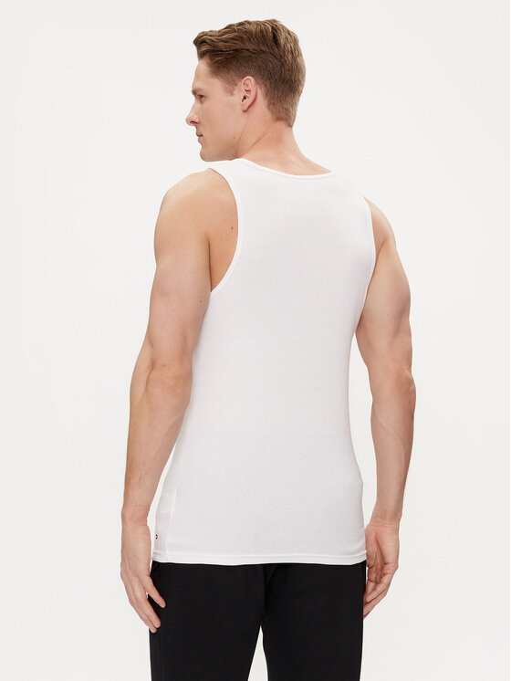 Tommy Hilfiger Tommy Hilfiger Souprava tílek UM0UM03179 Bílá Slim Fit