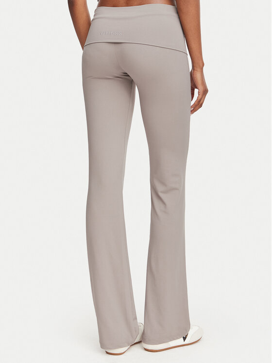 Guess Guess Legginsy V6YB24 K4713 Beżowy ciemny Flare Fit