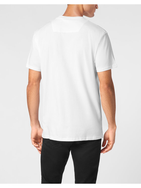 PHILIPP PLEIN PHILIPP PLEIN T-Shirt 9455 Bílá Regular Fit