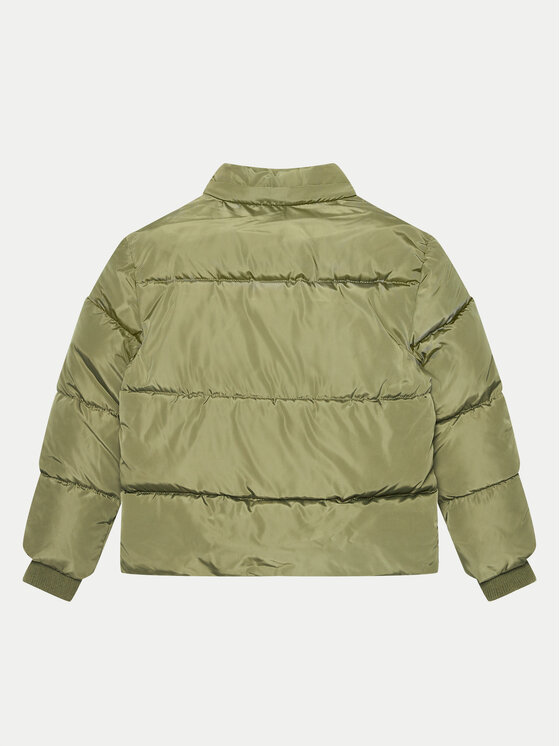 Guess Guess Daunenjacke L4BL04 WB240 Grün Regular Fit