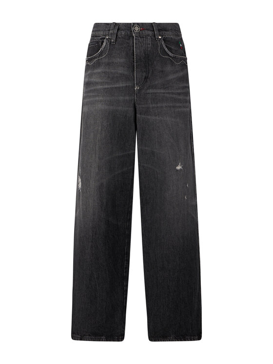 PHILIPP PLEIN PHILIPP PLEIN Jeansy 31228 Czarny Loose Fit