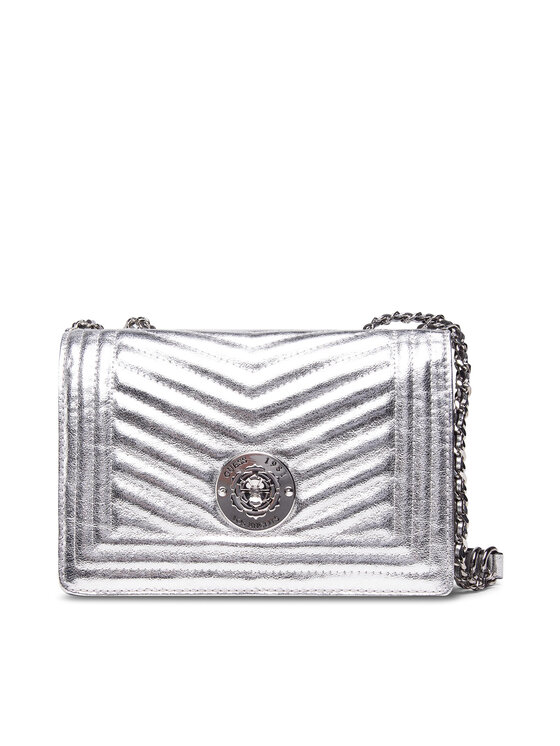 Guess Guess Ročna torba Lida (MY) HWMY81 27210 Srebrna