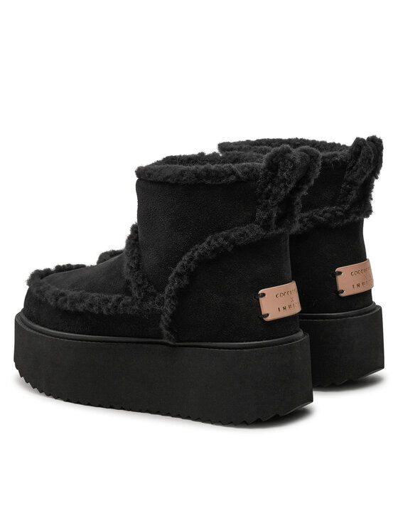 Inuikii Inuikii Snehule Classic Low 75204-150 Čierna