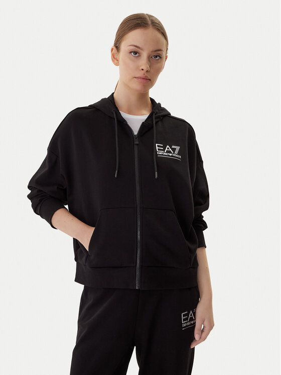 EA7 Emporio Armani EA7 Emporio Armani Trenirka 7W000420 AF12473 MC026 Črna Relaxed Fit