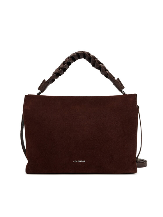 Coccinelle Torebka P6P Boheme Suede Bimaterial E1 P6P 19 02 01 Brązowy