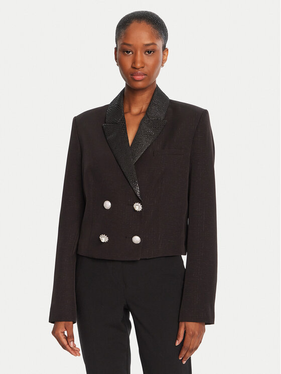 LOLA CASADEMUNT LOLA CASADEMUNT Sakoi MF2502003 Crna Regular Fit