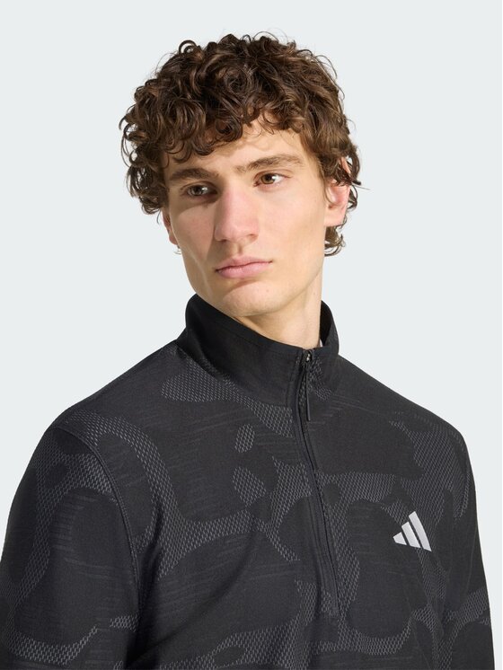 adidas adidas Bluza techniczna 169322 Czarny Regular Fit