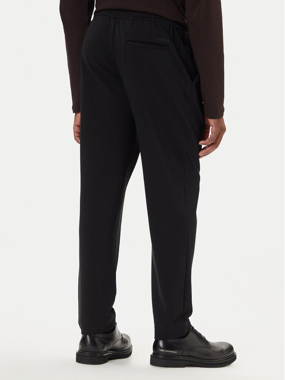 Calvin Klein Calvin Klein Pantaloni chino LV04LE613G Negru Slim Fit