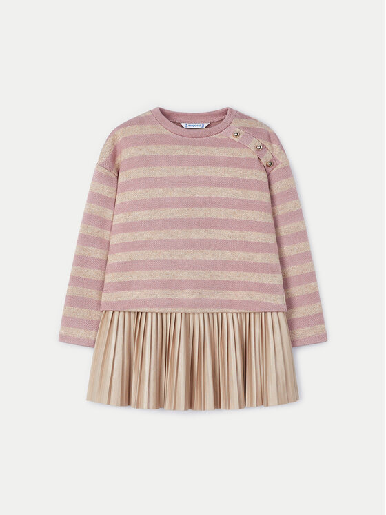 Mayoral Mayoral Set Pullover und Kleid 4932 Rosa Regular Fit