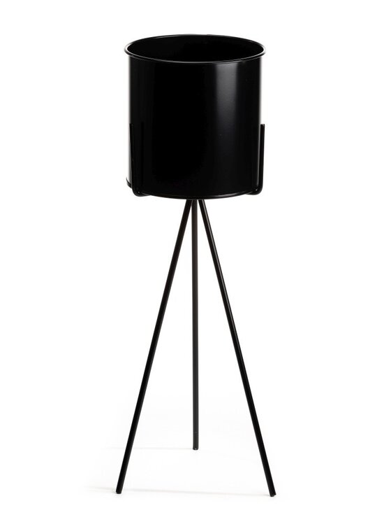 Kwietnik MIAhome, metalowy z osłonką 65 cm