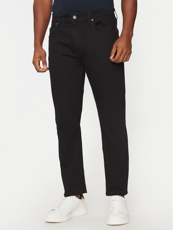 Guess Jeans Guess Jeans Blugi M4BA1C D5DN1 Negru Slim Fit