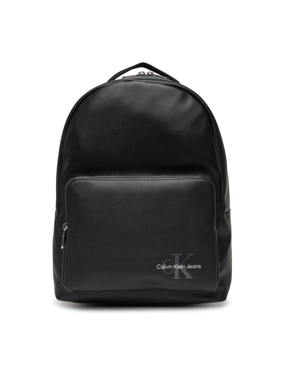 Calvin Klein Jeans Σακίδιο Mono Logo Backpack 40 LV04G3042G Μαύρο