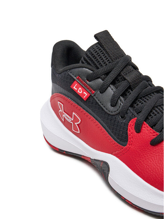 Under Armour Under Armour Basketbalové boty Grade School UA Lockdown 7 3028513 Červená
