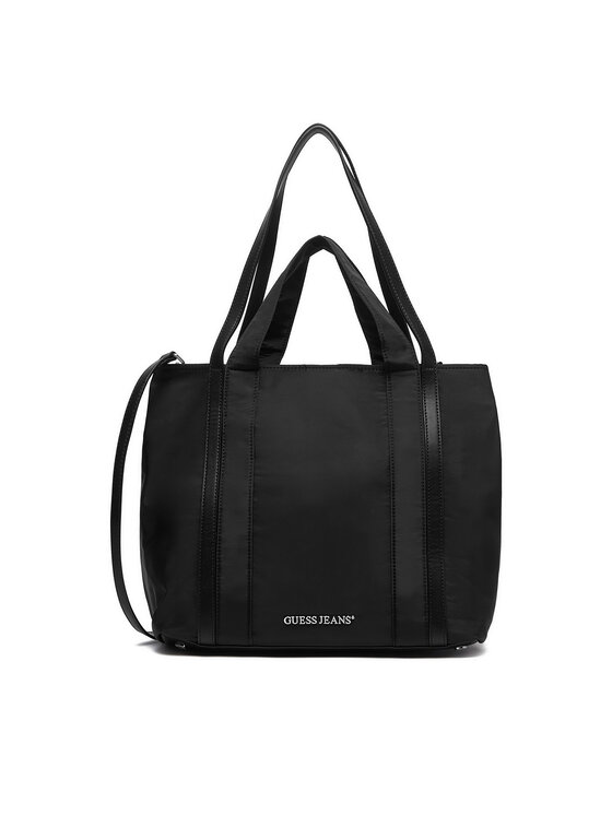 Torebka shopper ustawiona prosto, widok z przodu.