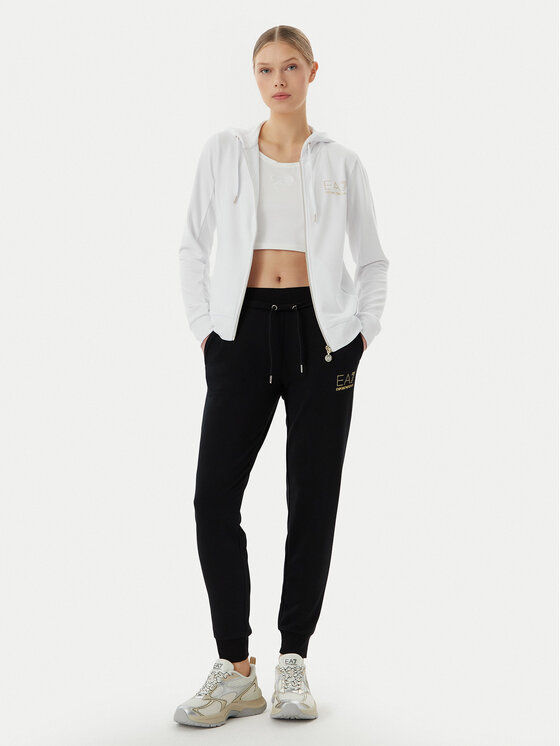 EA7 Emporio Armani EA7 Emporio Armani Анцуг 8NTV51 TJ9RZ M0003 Бял Regular Fit