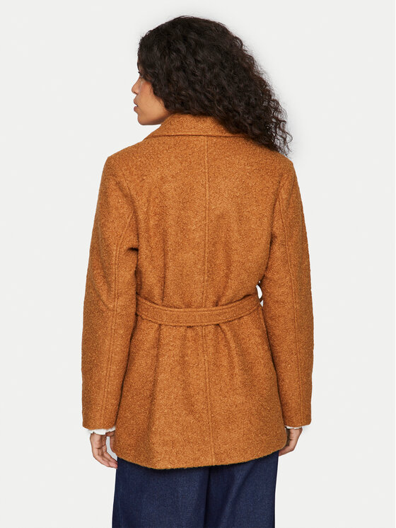 Vila Vila Cappotto di transizione Tjekki 14094308 Marrone Regular Fit