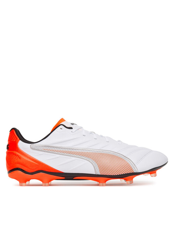 Puma Puma Čevlji za nagomet King Pro Fg/Ag 108828 01 Bela