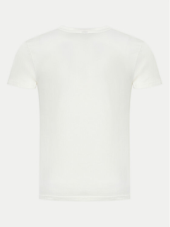 Petrol Industries Petrol Industries Футболка M-1040-TSR002 Білий Slim Fit