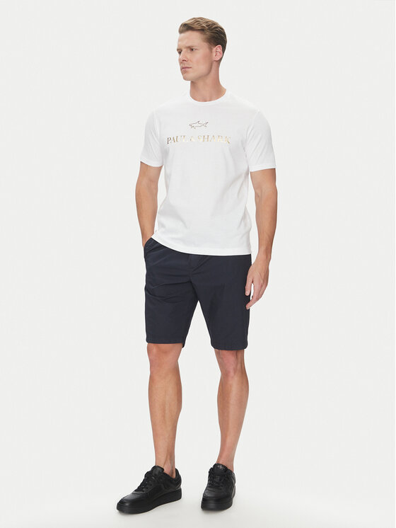 Paul&Shark Paul&Shark Bavlnené šortky 25414026 Tmavomodrá Regular Fit