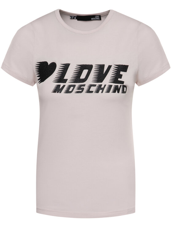 love moschino t shirt white