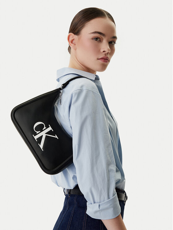 Calvin Klein Calvin Klein Rankinė Bold Ck Small Shoulder Bag LV04F3230G Juoda