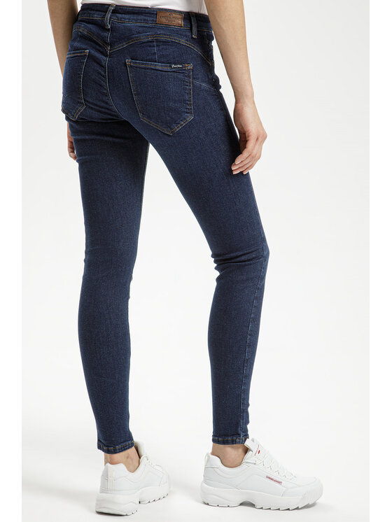 Cross Jeans Cross Jeans Jeansy P 419-037 Niebieski Super Skinny Fit