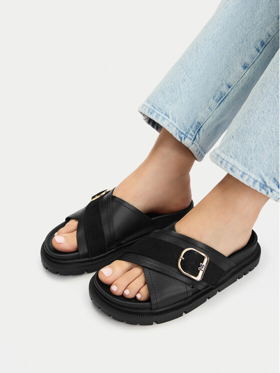 MEXX MEXX Klapki EO-HY25006-7 Czarny