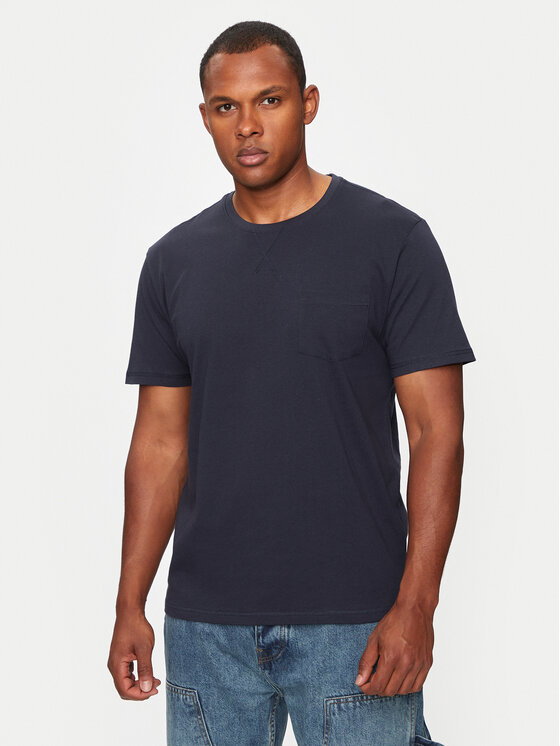 Brave Soul Tricou MTS-149ARKHAMV Bleumarin Straight Fit