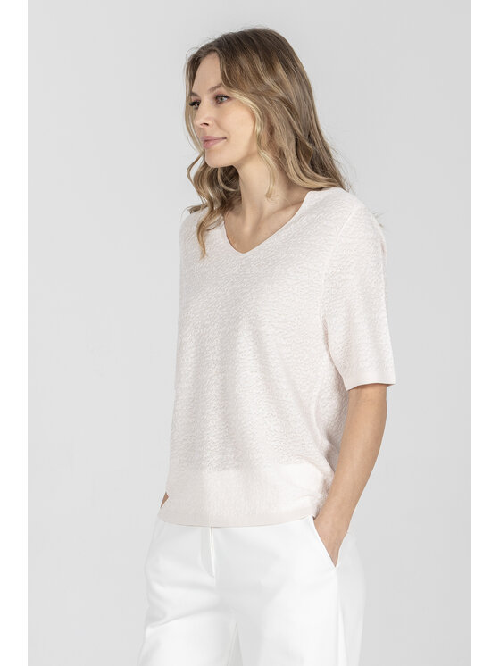 Deni Cler Milano Deni Cler Milano Sweter T-DC-S205-F2-20-31-1 Różowy Regular Fit