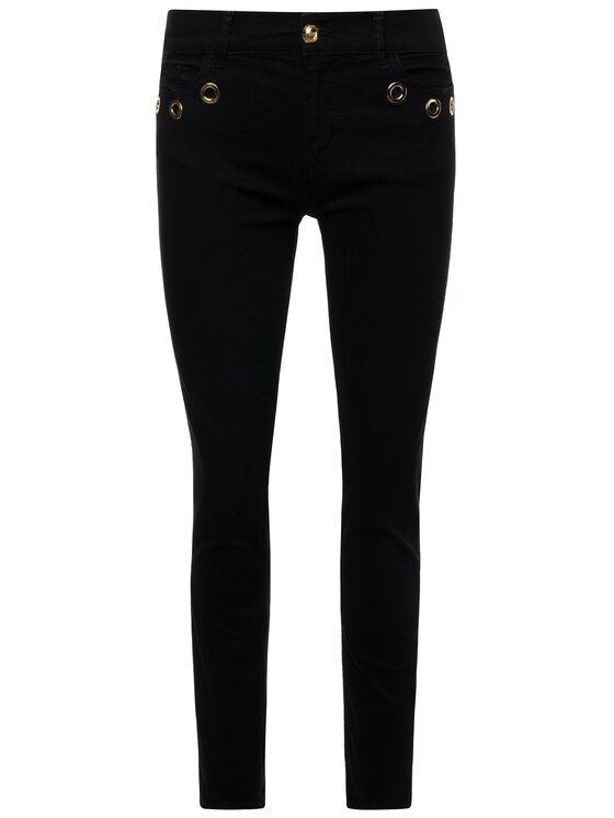 Cavalli Class Cavalli Class Jeansy Slim Fit A1IUA013 Czarny Slim Fit