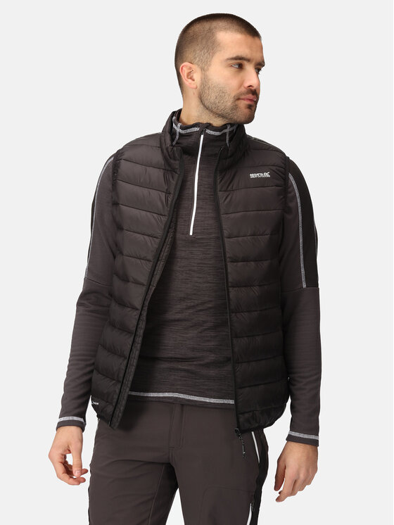 Regatta Regatta Weste Marizion B/W RMB135 Schwarz Regular Fit